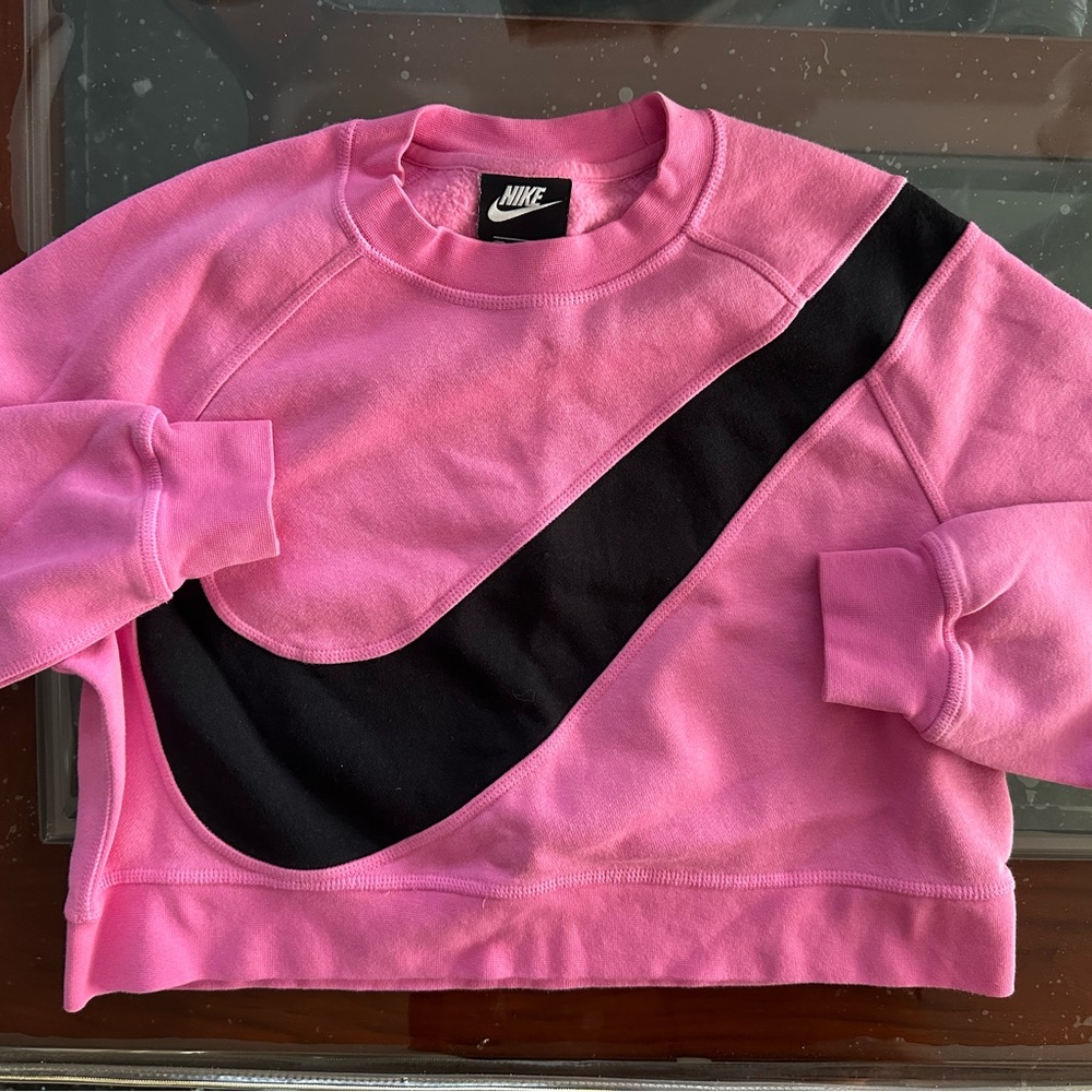 Nike Cropped Crewneck Sweater
